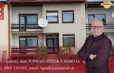 AstonReal: predaj 5 izbový RD s garážou, Poprad - Spišská Sobota