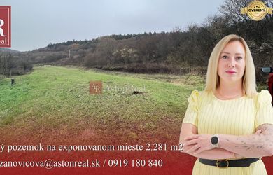 Na predaj pozemok na exponovanom mieste na účel občianskej vybavenosti