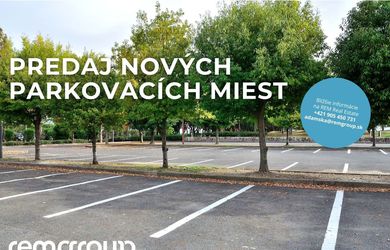 NA PREDAJ parkovacie miesta na Hornej a Kukučínovej ulici