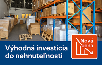 Skladová budova na predaj – Bratislava, Dúbravka (2149 m²) – výborné napojenie na D2