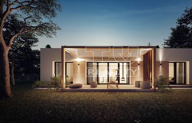 Moderný 4i RD s rovnou strechou – čistý dizajn, komfortné bývanie s terasou