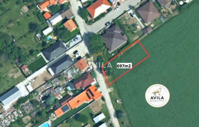 AVILA NA PREDAJ: stavebný pozemok 697m2 - Bohdanovce nad Trnavou