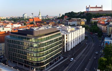 Administratívne priestory v prestížnej kancelárskej budove v historickom centre mesta