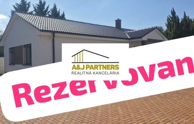 REZERVOVANÉ - ZNÍŽENÁ CENA! Moderný 4 izbový rodinný dom SO 02 vo Vojke nad Dunajom