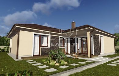 PREDÁME 4i RD v tvare L – 121 m² priestoru, terasa 17 m² a maximálne súkromie pre vašu rodinu!
