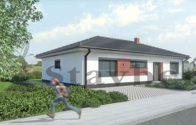Budúca novostavba 5i RD, pozemok 530 m2 alt. 4i  Myšľa