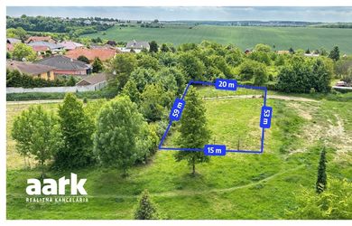 AARK: Investičný pozemok - 947 m², Na Hôrke, Nitra - časť Klokočina