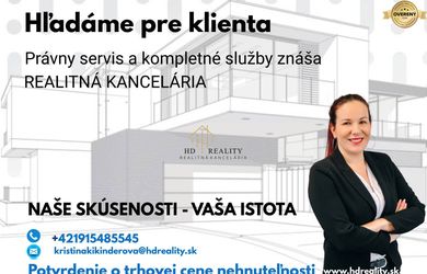 Hľadáme nehnuteľnosť do 30 000