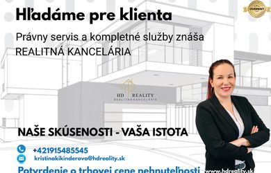 Hľadáme chatu do 35 000 €
