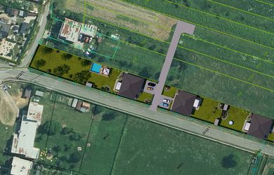 EXKLUZÍVNE na predaj stavebné pozemky, obec Bačkovík, 850m2