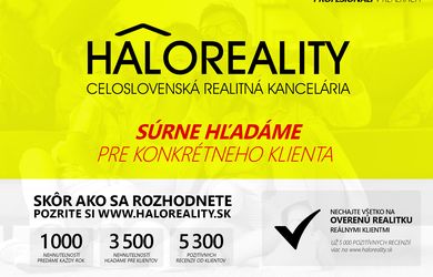 HALO reality - Kúpa jednoizbový byt Dúbravka