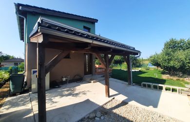Mezonetový domček v srdci záhrad obce Lužianky - REZERVOVANÉ