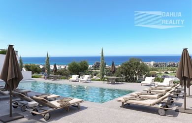 LUXUSNÝ APARTMÁN CYPRUS - PAPHOS, novostavba 2 izbový zariadený s parkovaním a bazénom