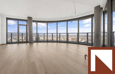 NUERA︱EUROVEA TOWER - Penthouse 4-izbový s výhľadom na Dunaj, 44.p.