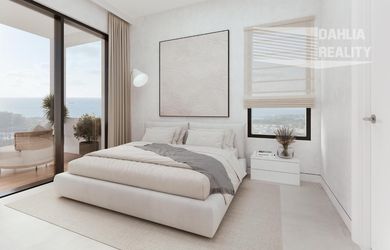 APARTMÁN CYPRUS -  PAPHOS, novostavba na kľúč 2 izbový 66 m2 s bazénom, 400 m k moru