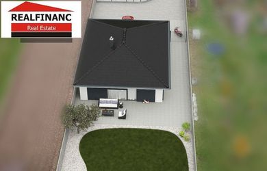 Na predaj NOVOSTAVBA 4.-izb. RD - bungalov, slnečný pozemok 552m2, hliníkové žal. v cene, tichá lokalita, tepelné čerpadlo, Dolná Krupá