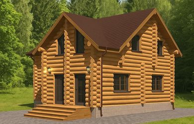Na predaj zrubový dom s realizáciou výstavby priamo na vašom pozemku