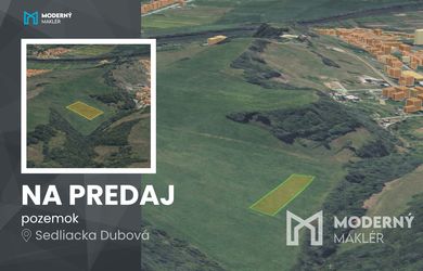 Na predaj pozemok na rekreačné využitie, Sedliacka Dubová