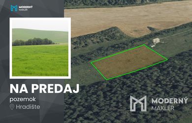 Na predaj investičný pozemok so súkromným vstupom v Hradišti