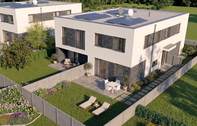 POSLEDNÝ voľný 4i byt v RD, 110 m², pozemok 250 m², štandard+2 parkovacie státia.