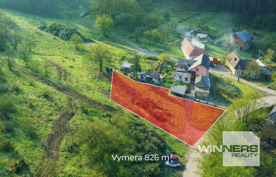 Predaj stavebného pozemku vo Višňovom, 826 m2