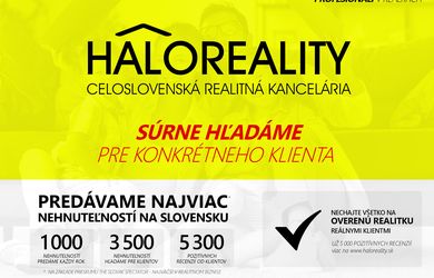 HALO reality - Kúpa jednoizbový byt Poprad