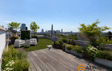 AZ PROPERTY* ponúkame na predaj veľkorysý mezonet s panoramatickou terasou parkovaním a komunitnou záhradou