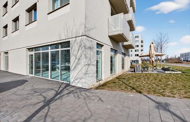 ZAVEN reality: PRENÁJOM - Nový obchodný priestor 73 m2 s terasou 35 m2 v projekte Ovocné sady, Trnávka