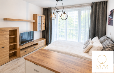 LUNA REALITY PRENÁJOM Bývajte v štýlovom 1 -izbovom byte v Urban Residence, orientácia VNÚTROBLOK, voľný od 26.09.2026
