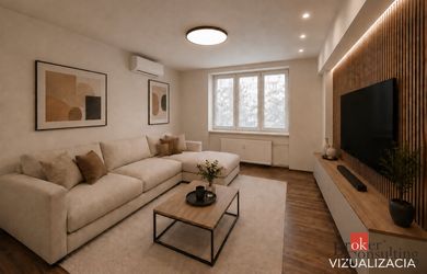 Na predaj . Jednoizbový Byt s novou klimatizáciou !!! Rozloha 40 m2 , v Dubnica nad Váhom.