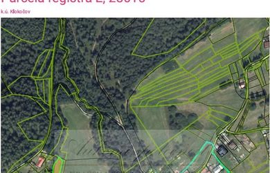 ONLINE AUKCIA spoluvlastníckeho podielu 1/12 na ornej pôde o výmere 639 m2 v obci Klokočov, okres Čadca (súbor č. 7)!