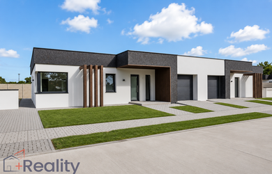 PLUS REALITY I Luxusný rodinný dom (súčasť dvojdomu) v projekte MAGLA Residence, v obci Vrakúň na predaj!