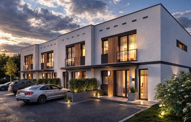 NIDAL: Predaj - Krásny 4 izbový nízkoenergetický dom v radovej zástavbe v projekte Eco Residence, Chorvátsky Grob - Monarská alej
