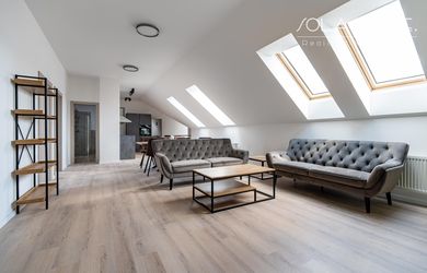 PRIESTRANNÁ NOVOSTAVBA NA PRENÁJOM | 6 IZIEB | 175 m² | 57 m² TERASA | 2 PARKOVACIE MIESTA
