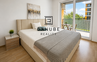 EXKLUZÍVNE: Štýlový 2i apartmán s balkónom a parkovaním – Nový Ružinov, Bajkalská., Bratislava